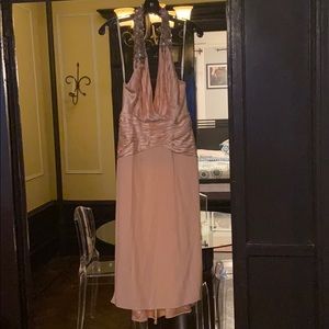 Tadashi pink gown